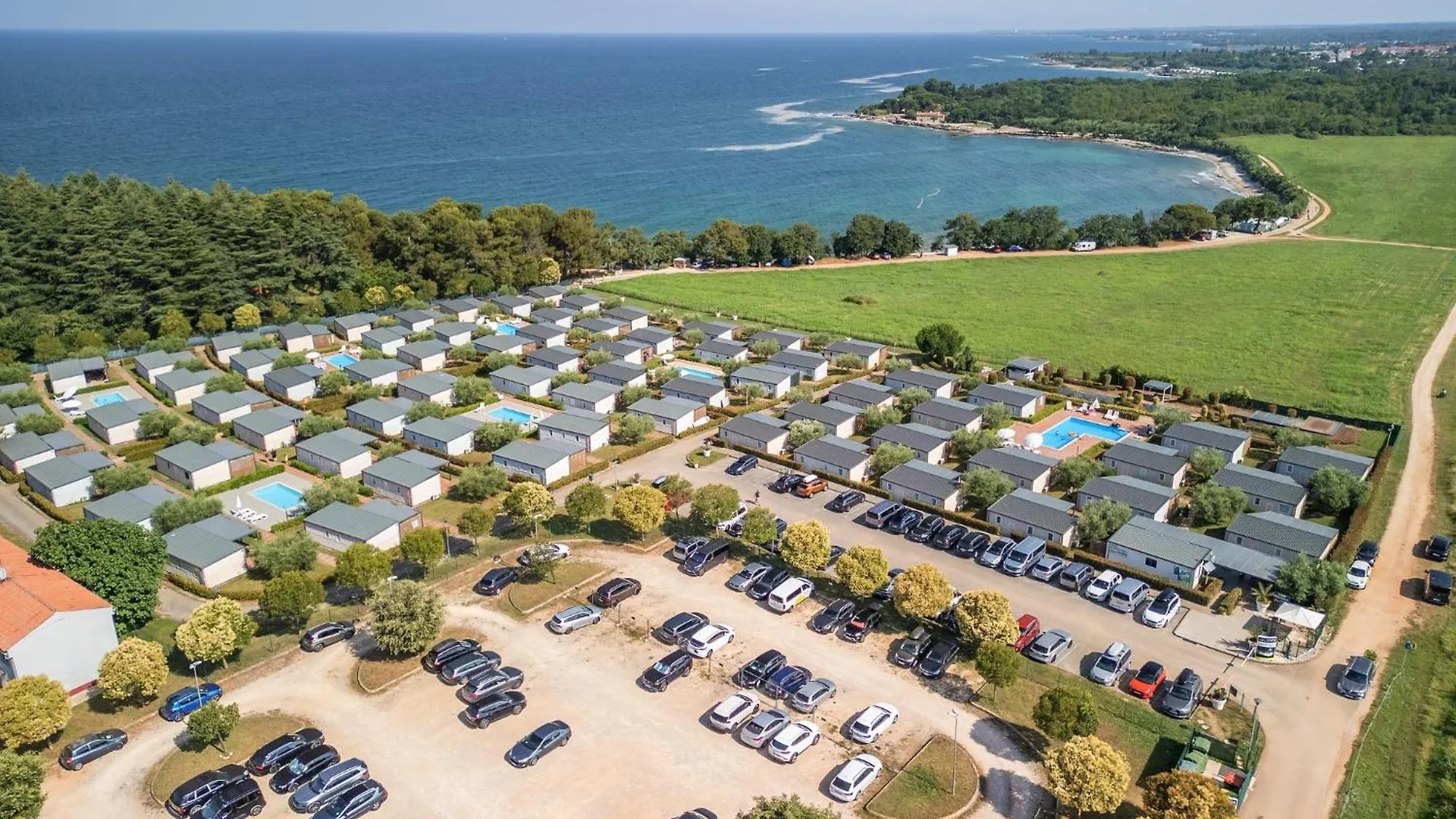 キャンプ場 Eurocamp Mobile Homes Kastanija Novigrad Istria
