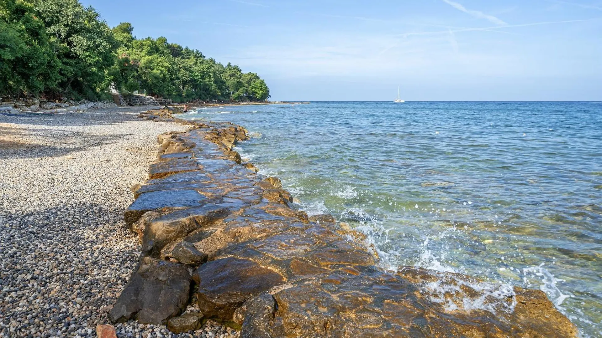 キャンプ場 Eurocamp Mobile Homes Kastanija Novigrad Istria